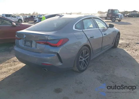 2023 BMW 430I Gran Coupe xDrive z USA, uszkodzony, nr VIN WBA73AV07PFN92022